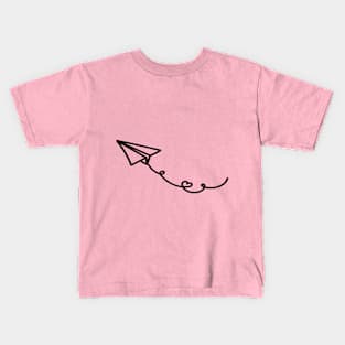 paper airplane Kids T-Shirt